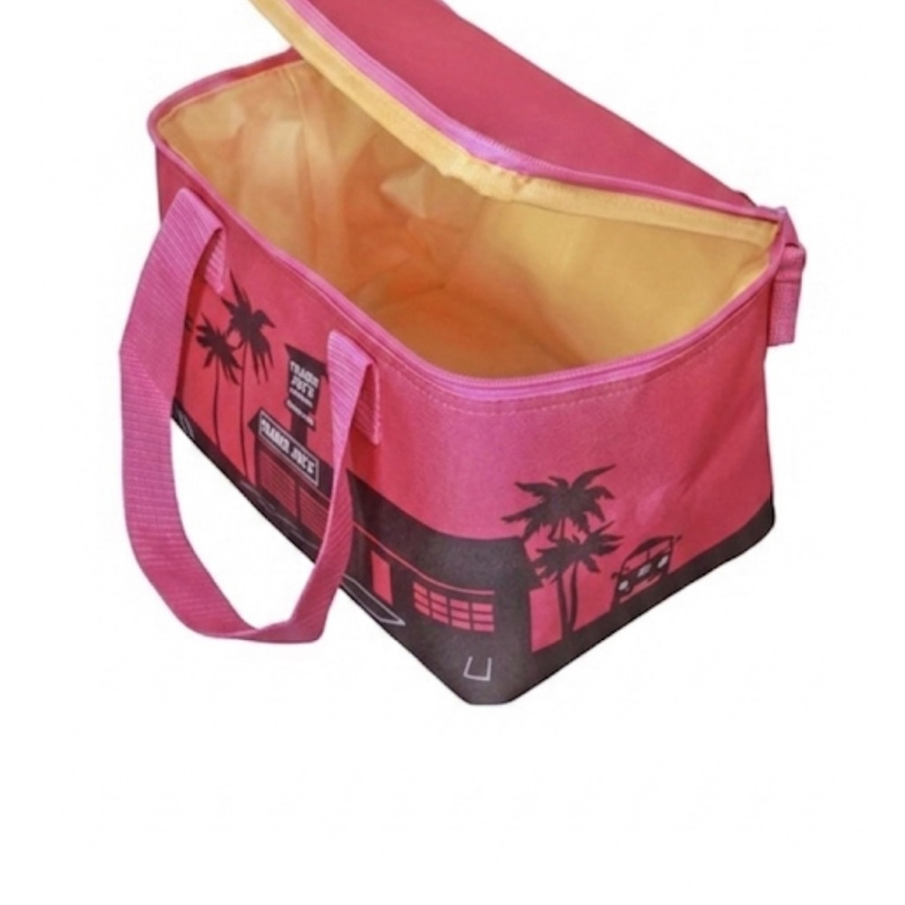 NWT Mini Trader Joe’s Pink Insulated Cooler Bag